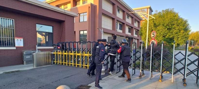 仁桥初中开展法治进校园活动